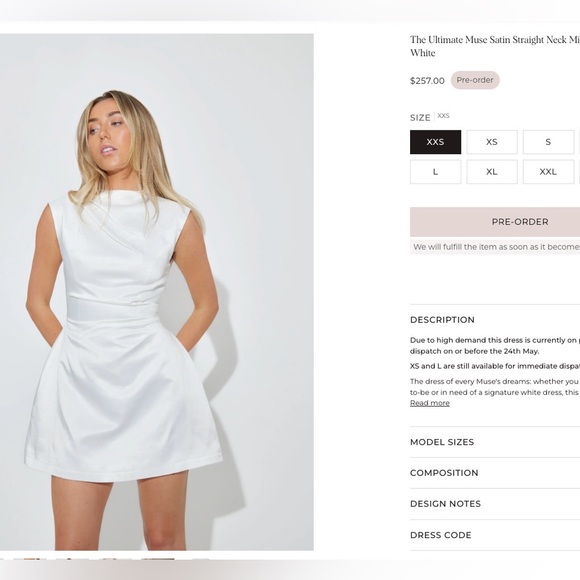 Graduation/Bridal Dress - Picture 3 of 3